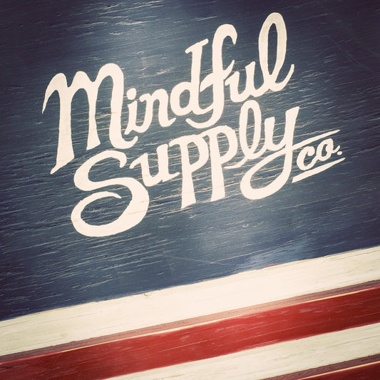 mindful supply is an american made brand with a 100% transparent supply chain!