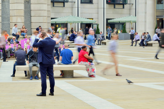 alone in the crowd