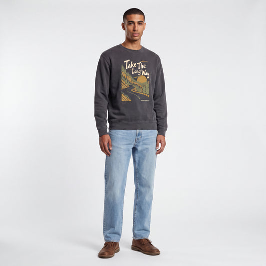 The Long Way Crewneck