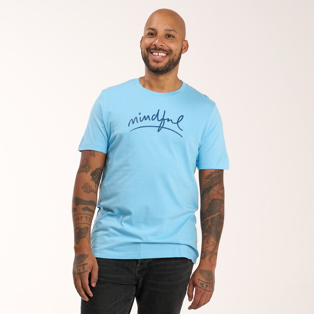 Mindful Script- T-Shirt – Mindful Supply1