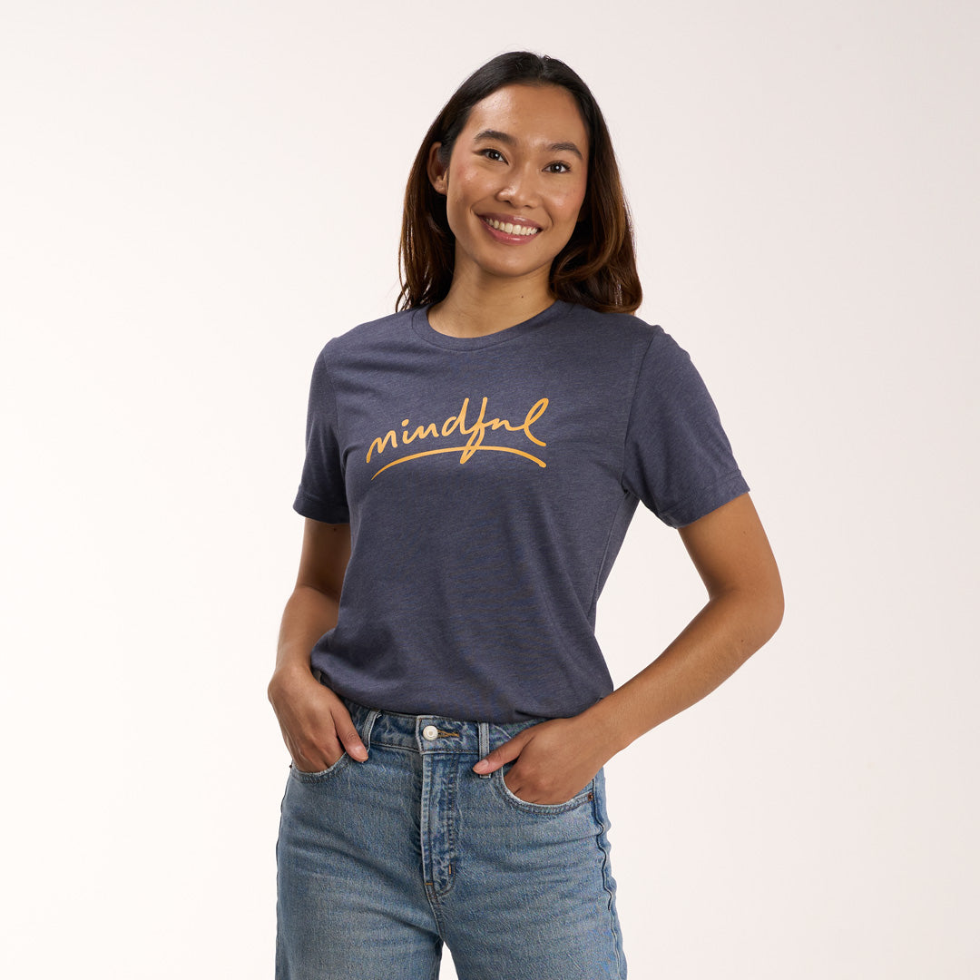 Mindful Script- T-Shirt
