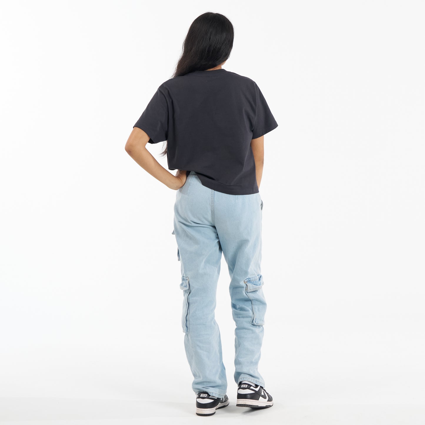 Mindful Flower Cropped Boxy Tee