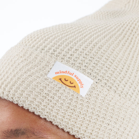 Mindful Supply Waffle Knit Beanie