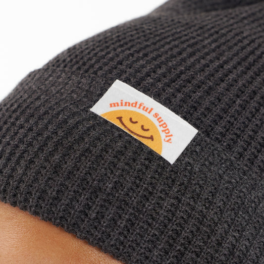 Mindful Supply Waffle Knit Beanie