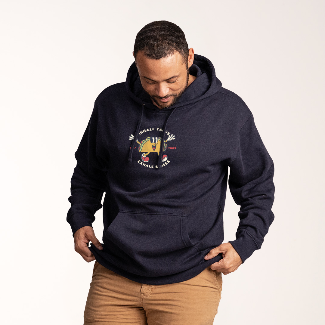 Inhale Tacos Hoodie