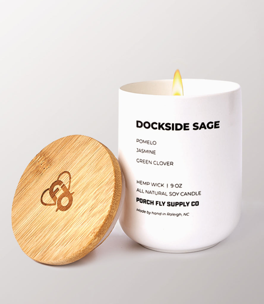 9oz Dockside Sage Candle