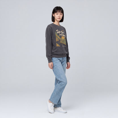 The Long Way Crewneck