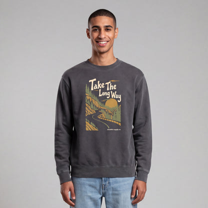 The Long Way Crewneck