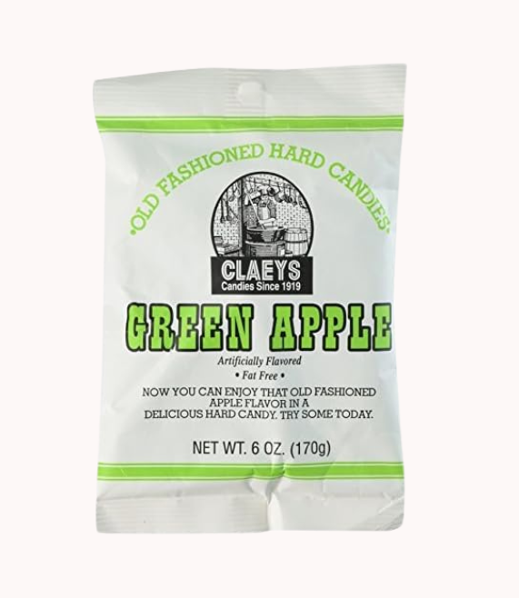 Claey's Old Fashioned Hard Candies- Green Apple