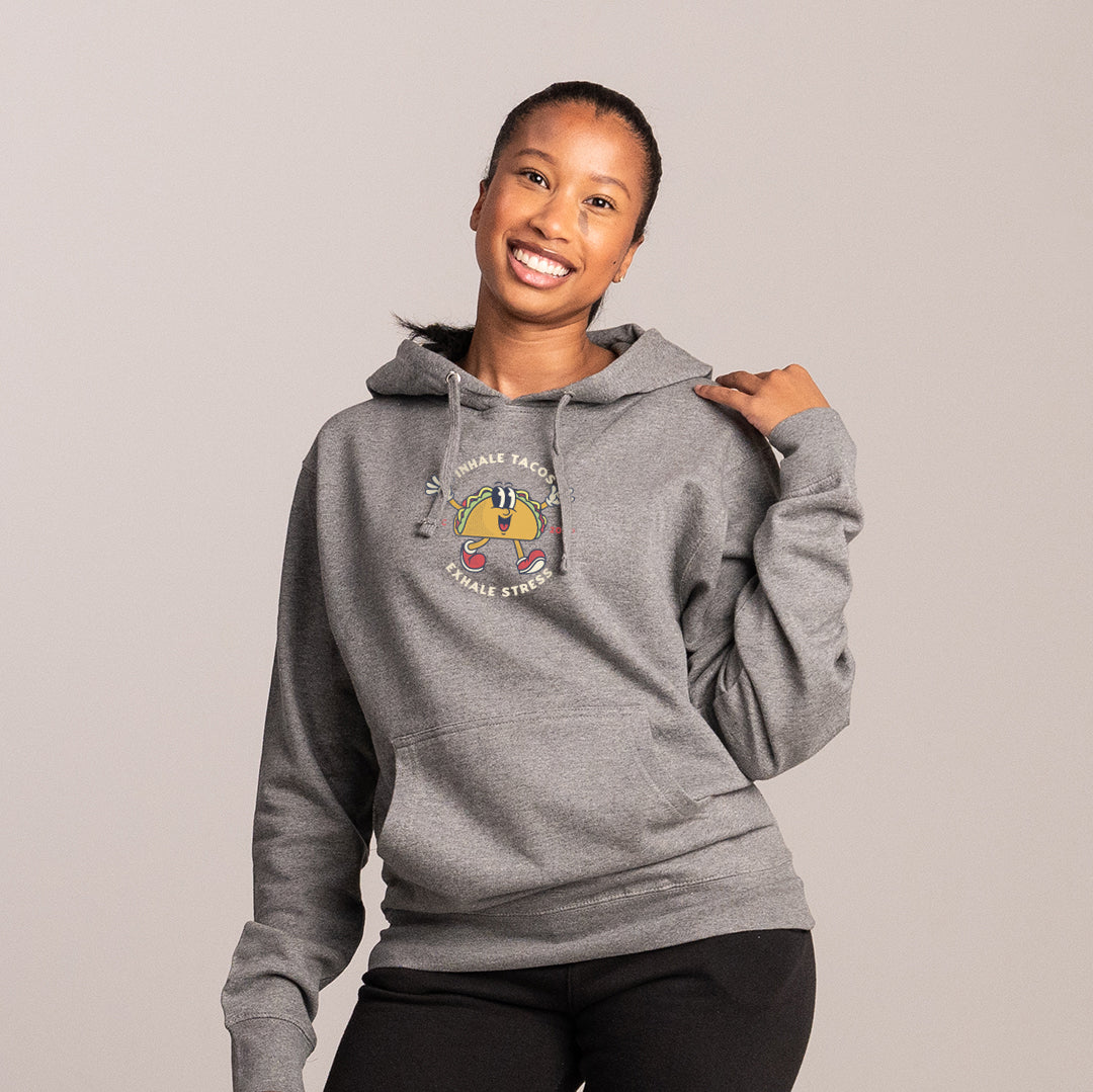 Inhale Tacos Hoodie