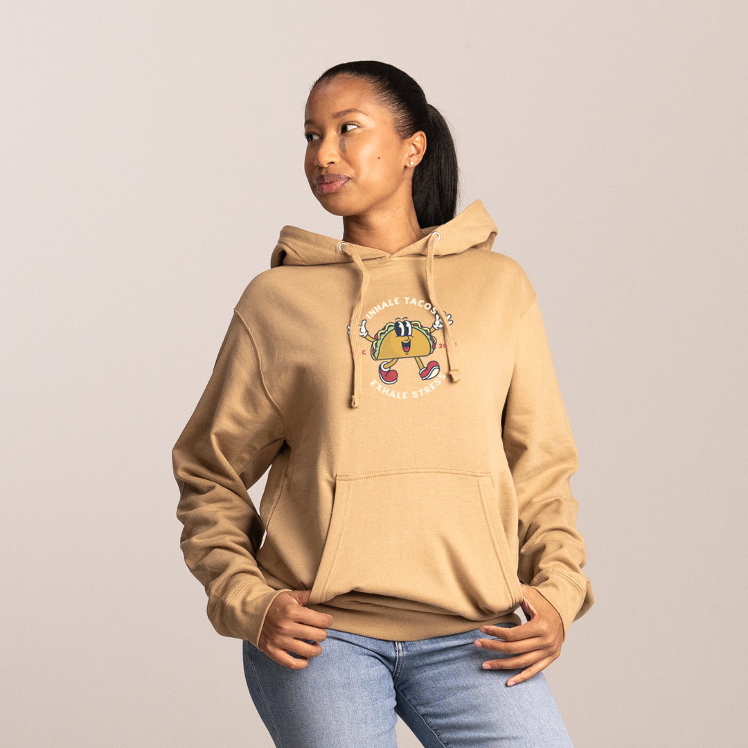 Inhale Tacos Hoodie