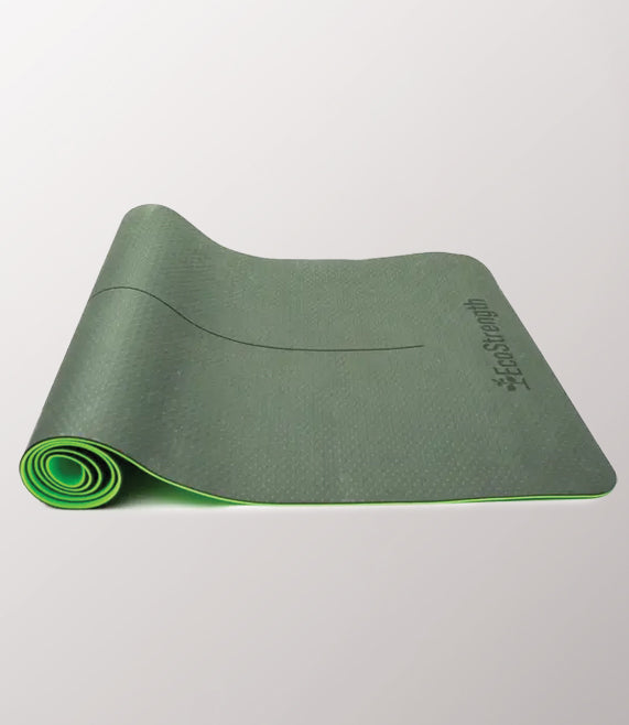 Green Reversible Yoga Mat