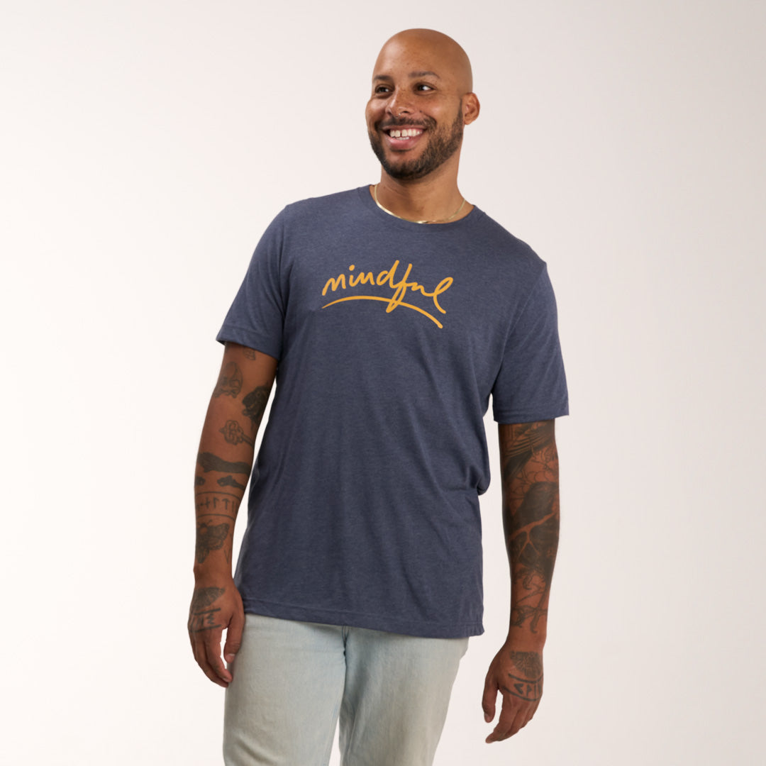Mindful Script- T-Shirt