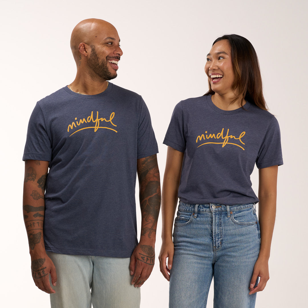 Mindful Script- T-Shirt
