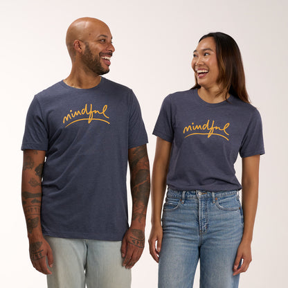 Mindful Script- T-Shirt