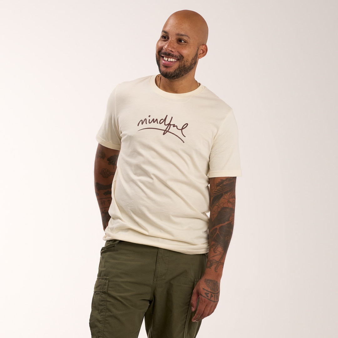 Mindful Script- T-Shirt