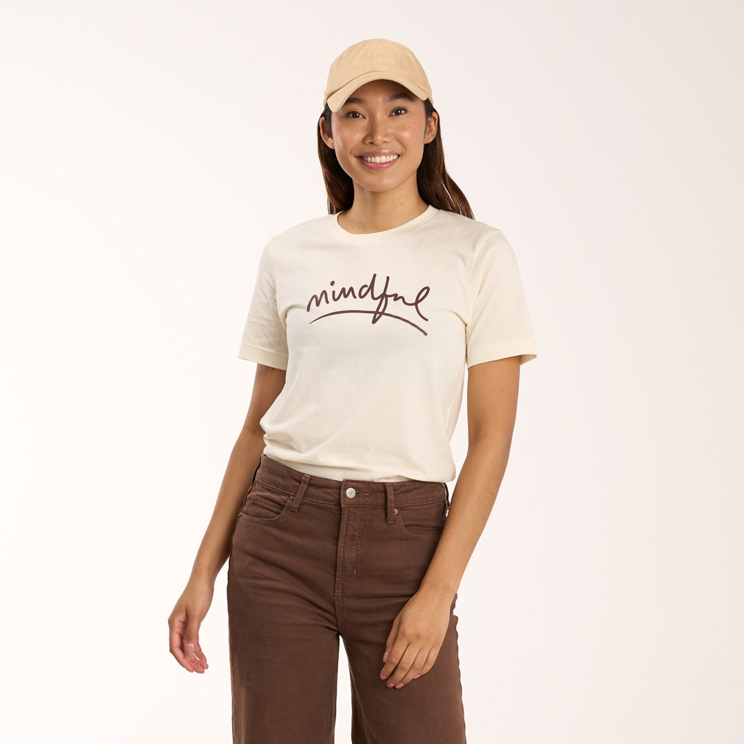Mindful Script- T-Shirt