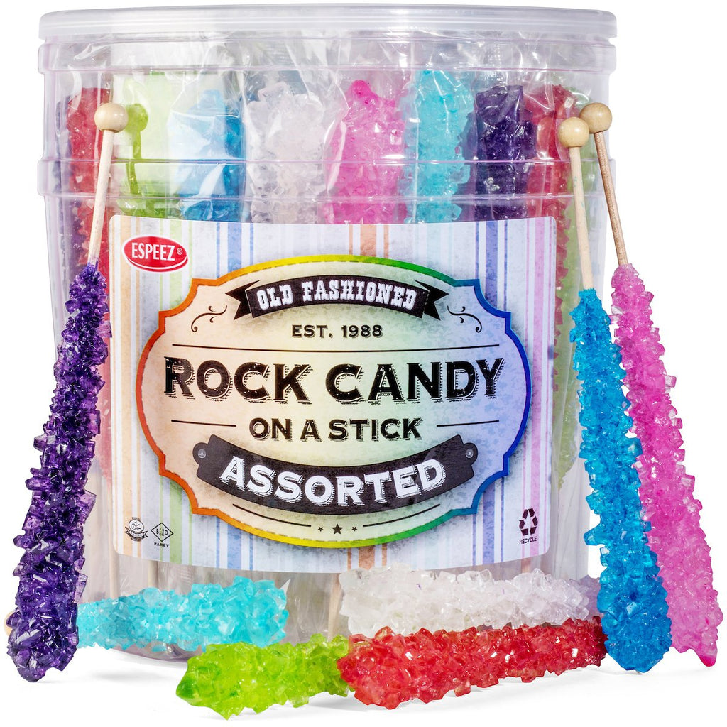 Rock Candy Sticks Assorted