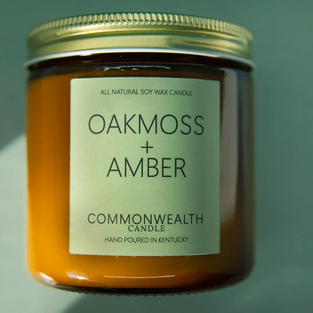 16 oz Oakmoss & Amber Candle