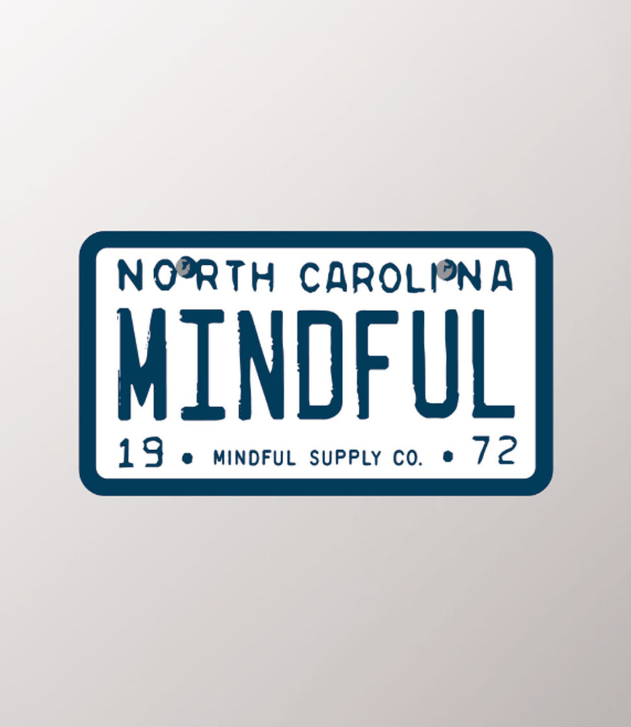 Mindful Plate Sticker