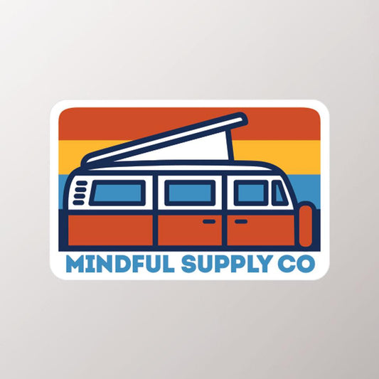 Sunset Bus Sticker